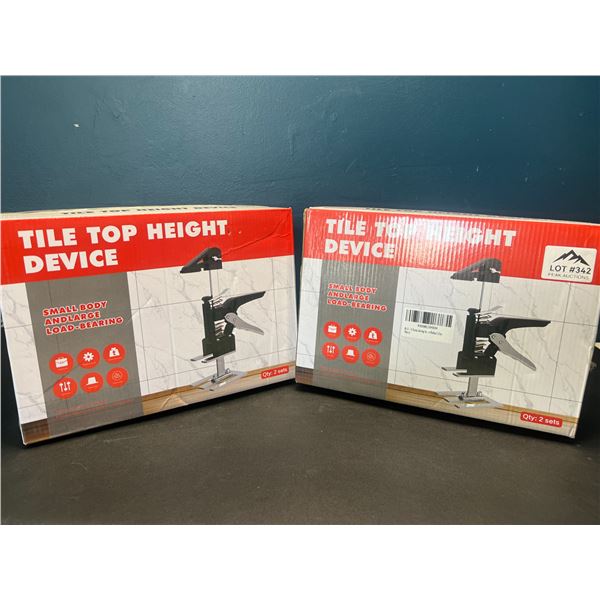Lot of 2 Tile Top Height Devices
