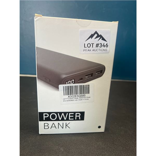 Lot of 1 High-Capacity Portable Power Bank/Charger - 26,800mAh