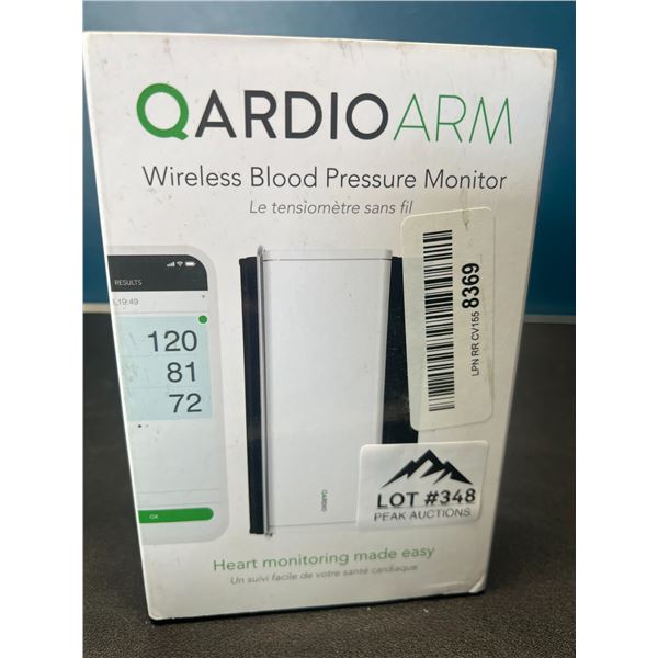 Lot of 1 Qardio Arm Wireless Blood Pressure Monitor