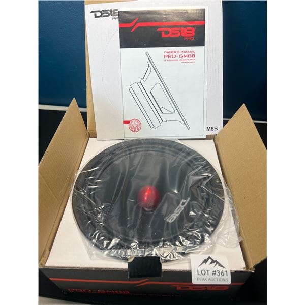 Lot of 1 DS18 Pro 8" Midrange Loudspeaker