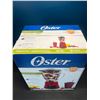 Image 2 : Lot of 1 Oster Simple Blend 700 Watts Kitchen Blender - Red