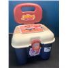 Image 1 : Lot of 1 25PC Cooking Time Play Toy Set w/ Storage Stool