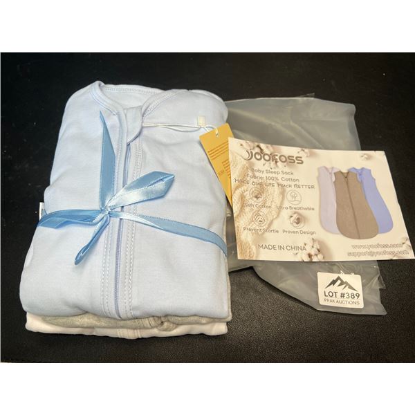 Lot of Baby Sleep Sacks - 3Pack - (Size 6-12month)