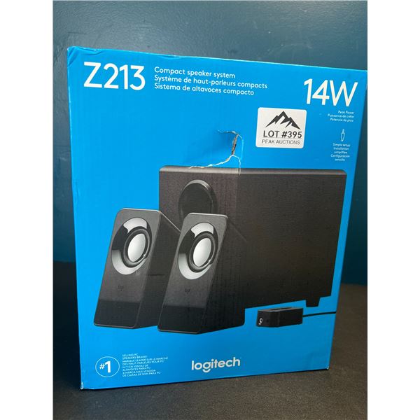 Lot of 1 Logitech Z213 Compact Speaker System for PC
