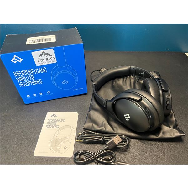 Lot of 1 Pair of H1 Active Noise CancellingWireless Over-Ear Bluetooth Headphones
