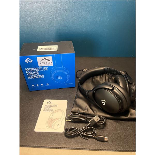 Lot of 1 Pair of H1 Active Noise CancellingWireless Over-Ear Bluetooth Headphones