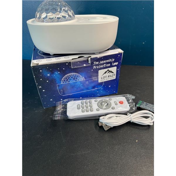 Lot of 1 Spaceship Projection Lamp