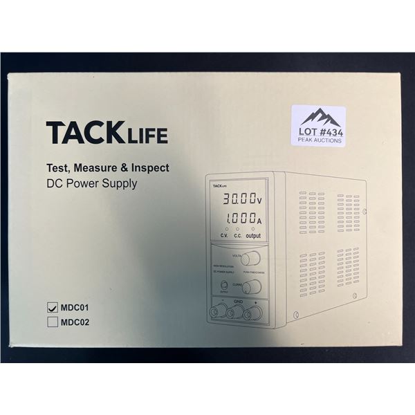 Lot of 1 TackLife DC Power Supply - MDC01