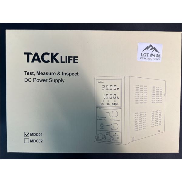 Lot of 1 TackLife DC Power Supply - MDC01
