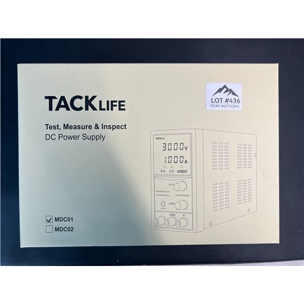 Lot of 1 TackLife DC Power Supply - MDC01