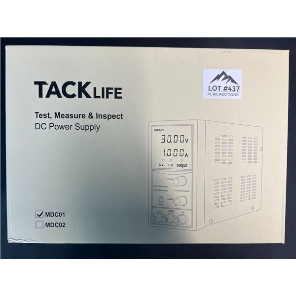 Lot of 1 TackLife DC Power Supply - MDC01