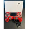 Image 1 : Lot of 1 Playstation 4 Controller - Red Tiger