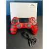 Image 1 : Lot of 1 Playstation 4 Controller - Red Tiger