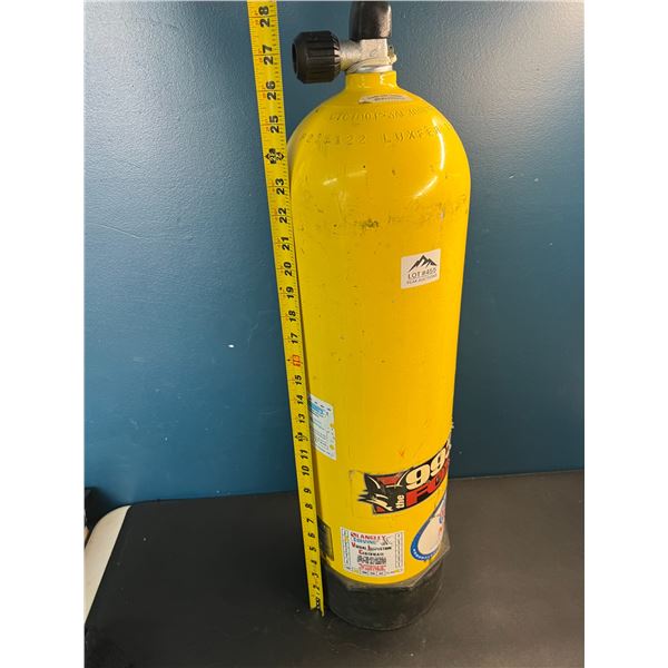 Lot of 1 Diving Oxygen Air Canister - USED