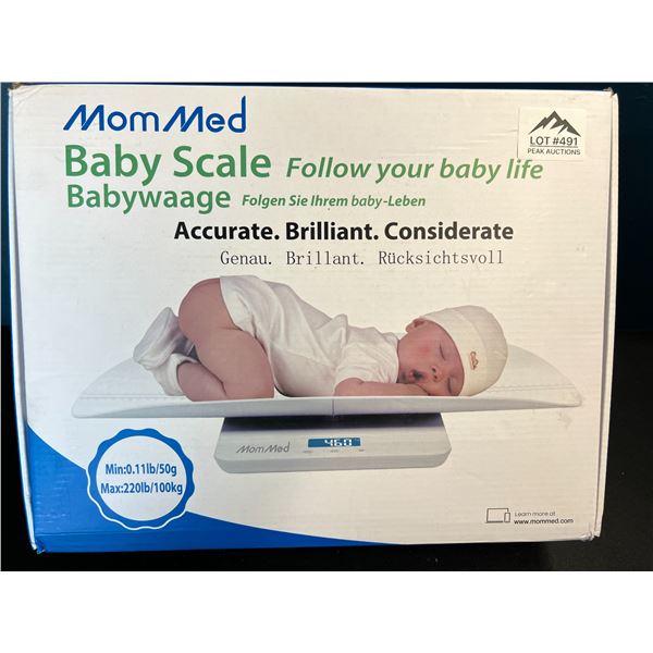 Lot of 1 MomMed Baby Scale - 220lb Capacity