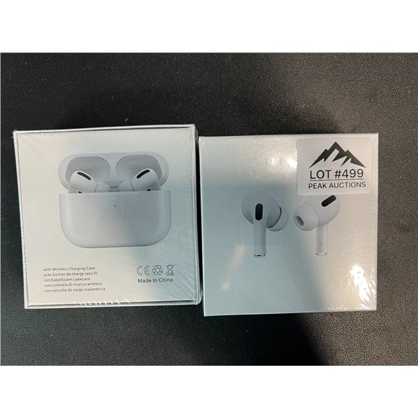 Lot of 2 Airpod Style Ear Buds With AutoPairing Technology