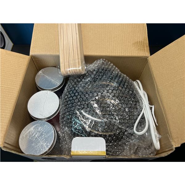 Lot of 1 Wax Warmer/Hair Removal Waxing Kit w/ Wax Beans & Pot - Brand New!