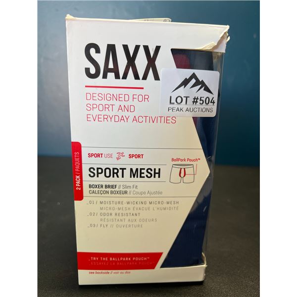Lot of SAXX Sport Mesh Boxer Briefs - 2 Pack - Size XL