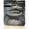 Image 3 : Lot of 3 Leather Side/Shoulder Bag Style Purses - Black