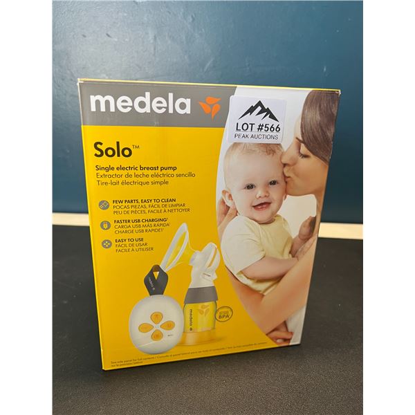 Lot of 1 Medela Solo Single Electric Breast Pump - Brand New SEALED!