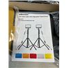 Image 3 : Lot of 1 Ubeesize 2Pack Dimmable LED Video Lights Kit w/ Adjustable Tripod Stand