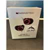 Image 1 : Lot of 1 MONSTER Achieve 100 Airlink Wireless Bluetooth Earbuds - Brand new SEALED!