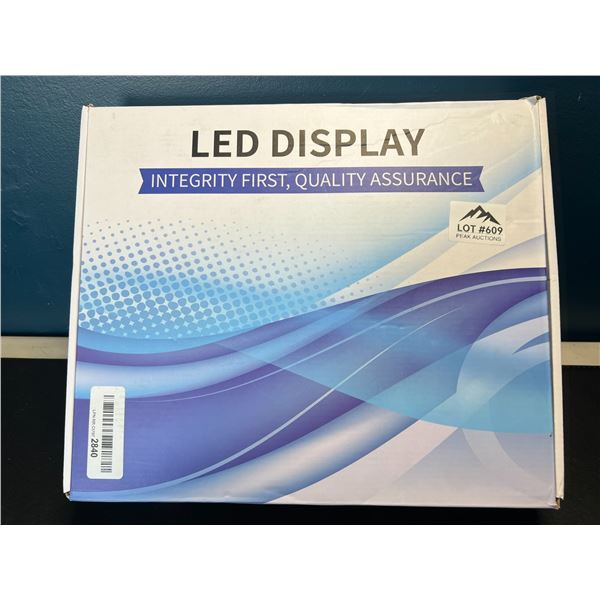 Lot of 1 LED Display/Portable Montior