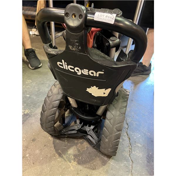 Lot of 1 Golf Bag Caddy - Used