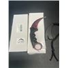 Image 1 : Lot of 2 Karambit Knives