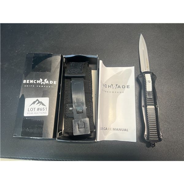 Lot of 1 Benchmade Tactical Out-The-Front Knife