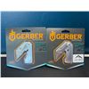 Image 1 : Lot of 2 Gerber E.A.B. Clip Folding Pocket Utility Knives