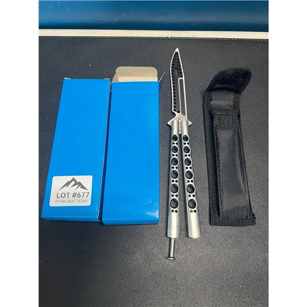 Lot of 2 Butterfly Training Knives