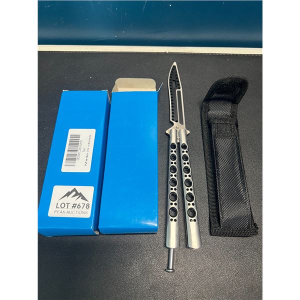 Lot of 2 Butterfly Training Knives