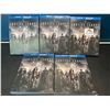 Image 1 : Lot of 5 Blu-Ray Justice League DVD's