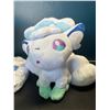 Image 2 : Lot of 2 Alolan Vulpix Pokemon Plushies - 8 inches tall