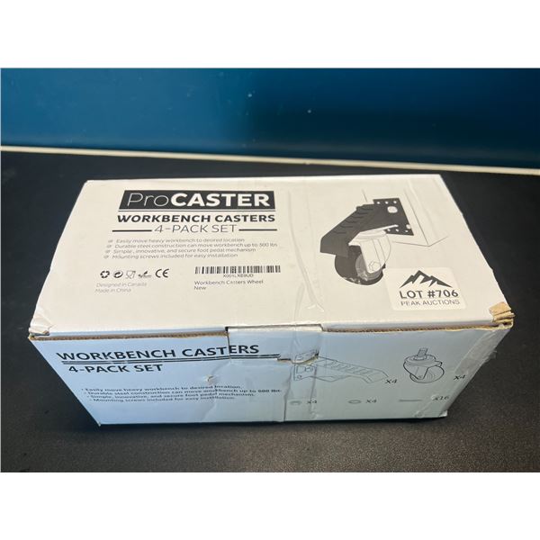 Lot of ProCaster Workbench Caster Wheels - 4pack
