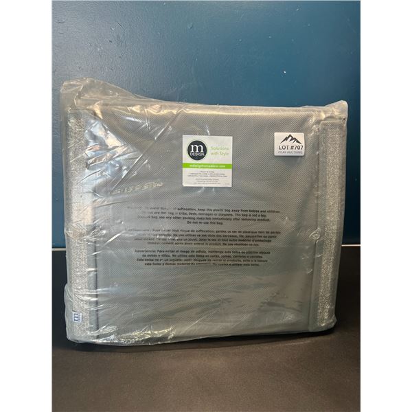 Lot of 1 MDesign Stackable Shoe Bin Set - Large Set of 8