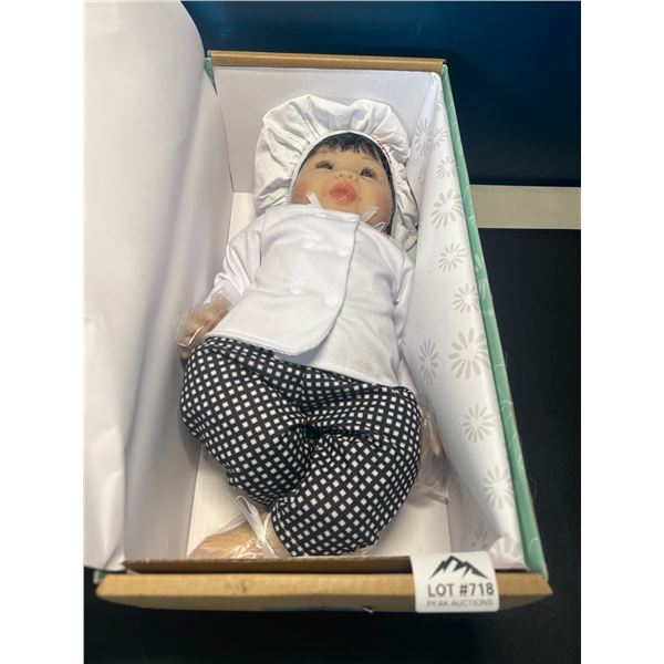 Lot of 1 Paradise Galleries Real Life-Like Baby Doll - Bon Appetit