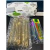 Image 2 : Lot of 2 Large Crochet Hook Sets w/ Storage Pouch, Stitch Markers, & more