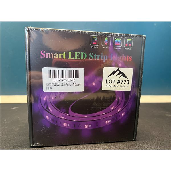 Lot of 1 Smart LED Strip Light Kit - 50 Feet!