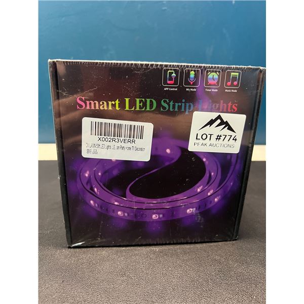Lot of 1 Smart LED Strip Light Kit - 50 Feet!