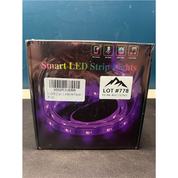 Lot of 1 Smart LED Strip Light Kit - 50 Feet!