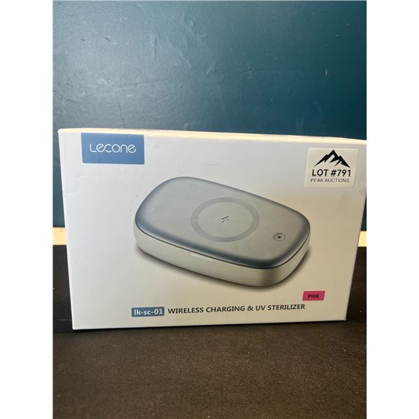 Lot of 1 Wireless Charging Station/UV Sterilizer