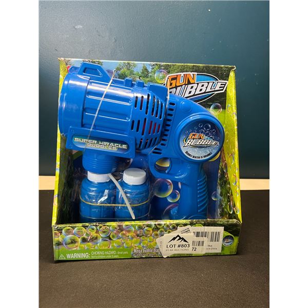 Lot of 1 Gun Bubble Mega Bubble Blaster Gun