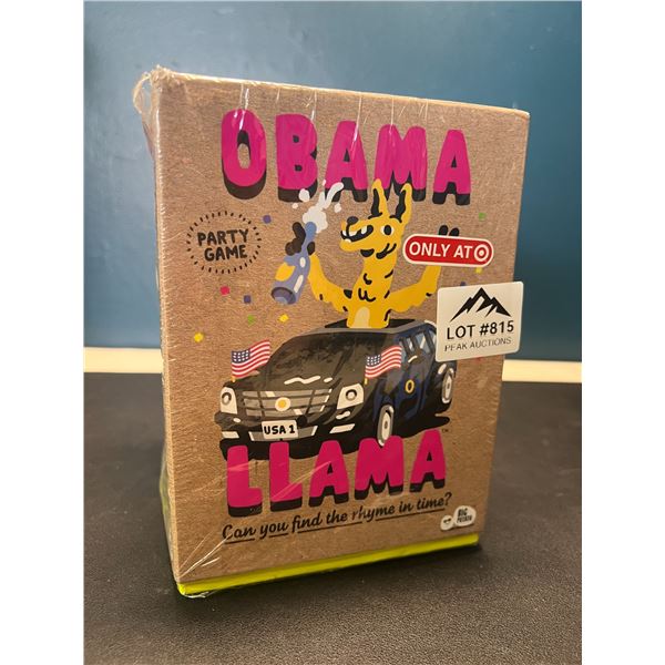 Lot of 1 Obama Llama Party Game for Adults