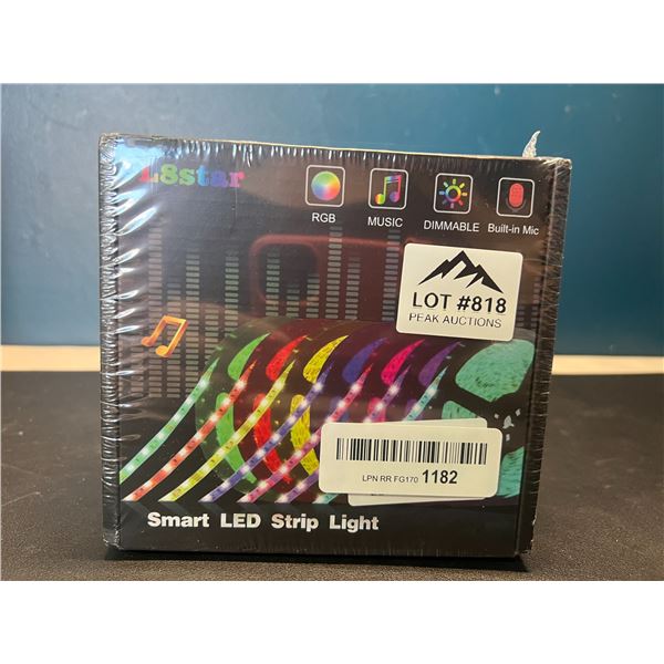 Lot of 1 Smart LED RGB Strip Light Kit (100FT Long Length!)
