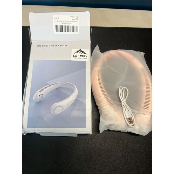 Lot of 1 Bladeless Neck Fan/Wearable Neck Cooling Fan