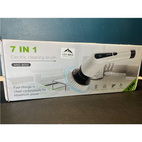 Lot of 1 7-in-1 Electric Cleaning Brush