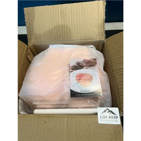 Lot of 1 3D Realistic 7.7LB Silicone Sex Toy For Men