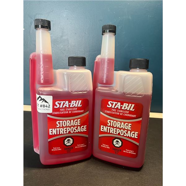 Lot of 2 Bottles of Sta-Bil Fuel Stabilizer